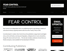 Tablet Screenshot of fearcontrol.info